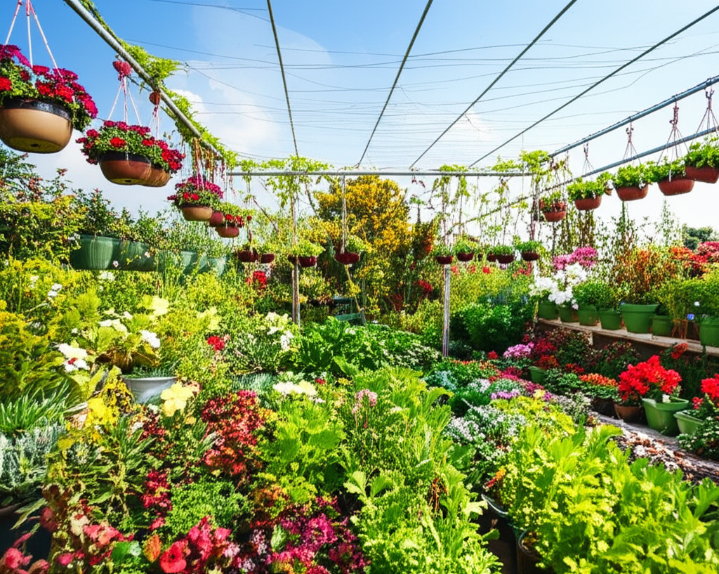 আধুনিক পদ্ধতিতে ছাদ বাগান তৈরি ও পরিচর্যা